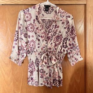 BCBG MaxAzria Blouse Sz Small